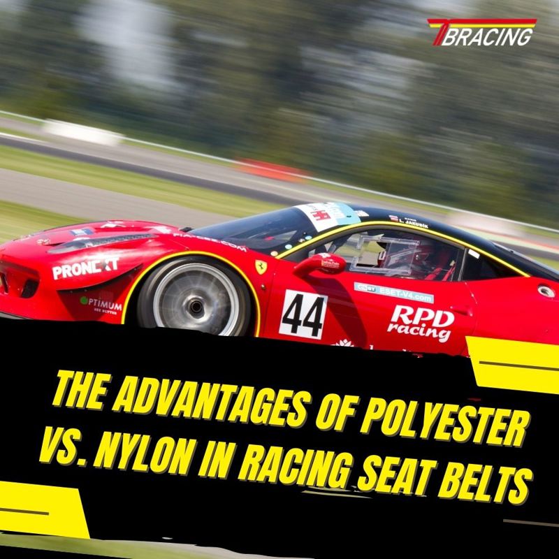 The Advantages of Polyester vs. Nylon in Racing Seat Belts