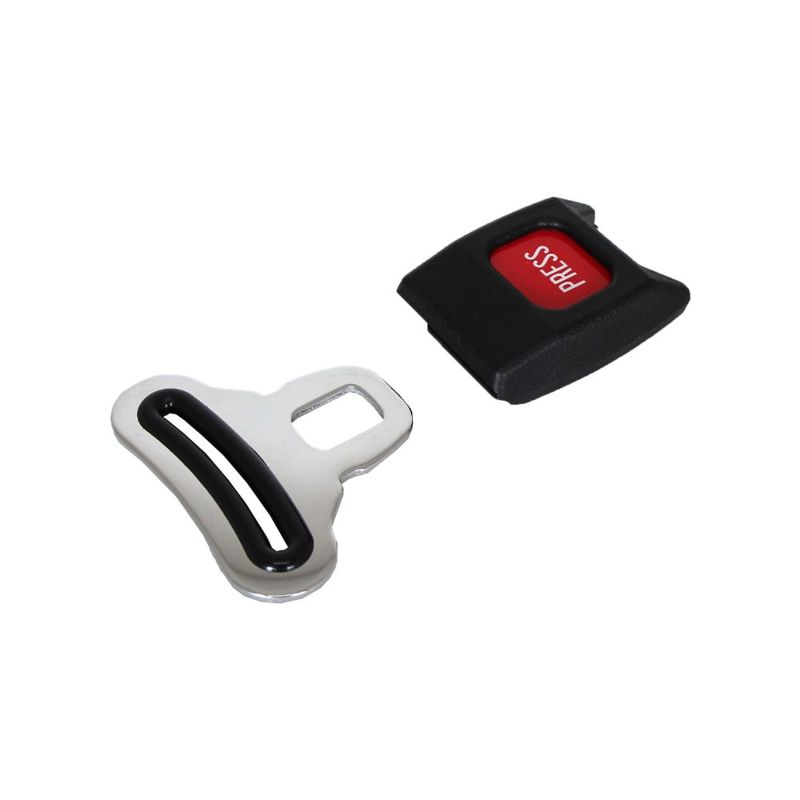 TUN-08 Plastic & Steel car safety buckle For 50mm belt single Tongue