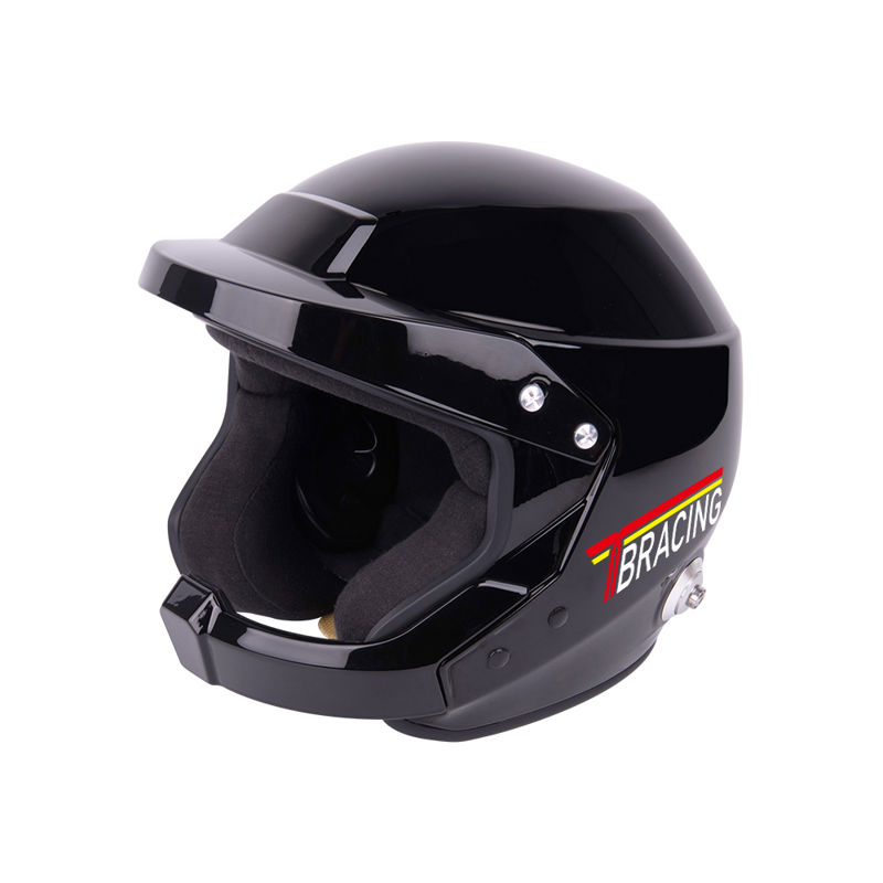 HE-03 3/4 Fiberglass and Kevlar fibers Helmet with chin boom with SCHROTH Hansanchors/pins