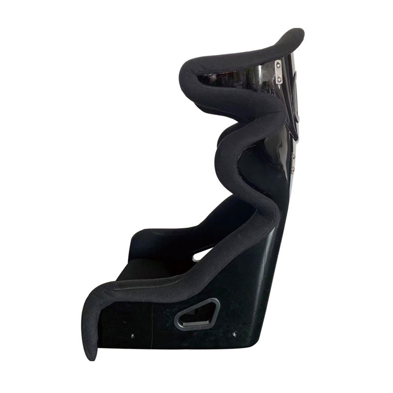 RS-03 Shell leg separato Fiber glass Racing Seat Backrest with ergonomic curver