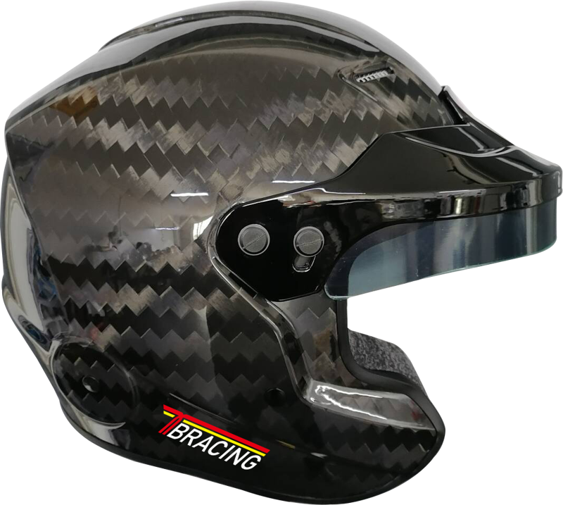 HE-04T 100% T800 Carbon Fiber Shell Full Helmet