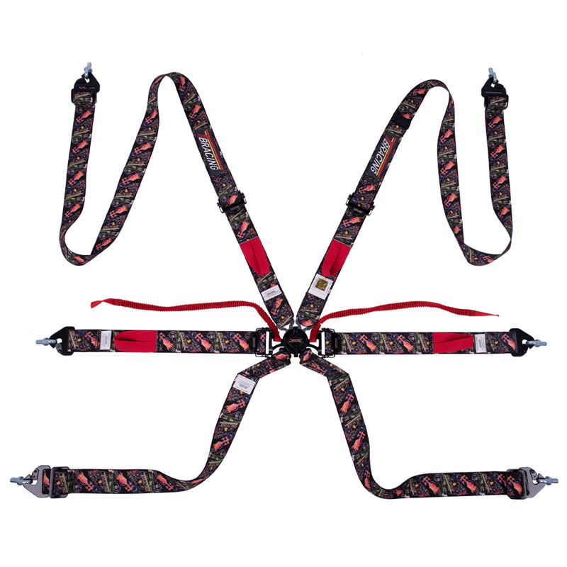 FIA 6 point racing seat belt Rally - TAIWAN BIKE RACK CO.,LTD