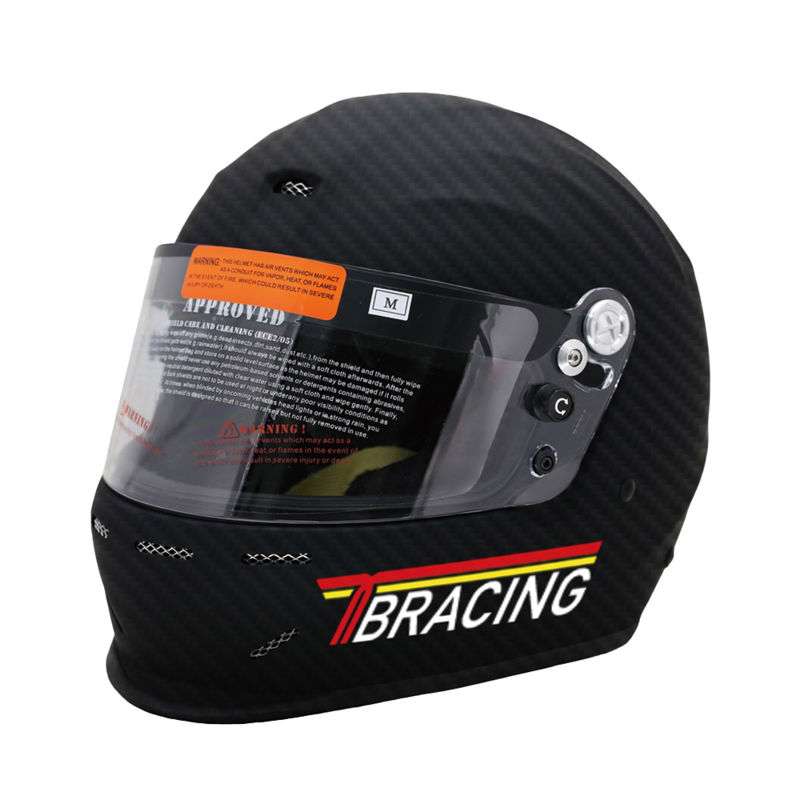 SA2025 & FIA8859-2024 Black Racing Helmet 