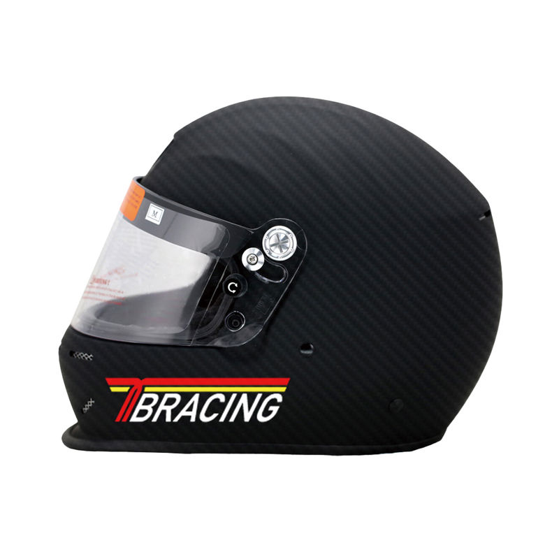 SA2025 & FIA8859-2024 Black Racing Helmet 