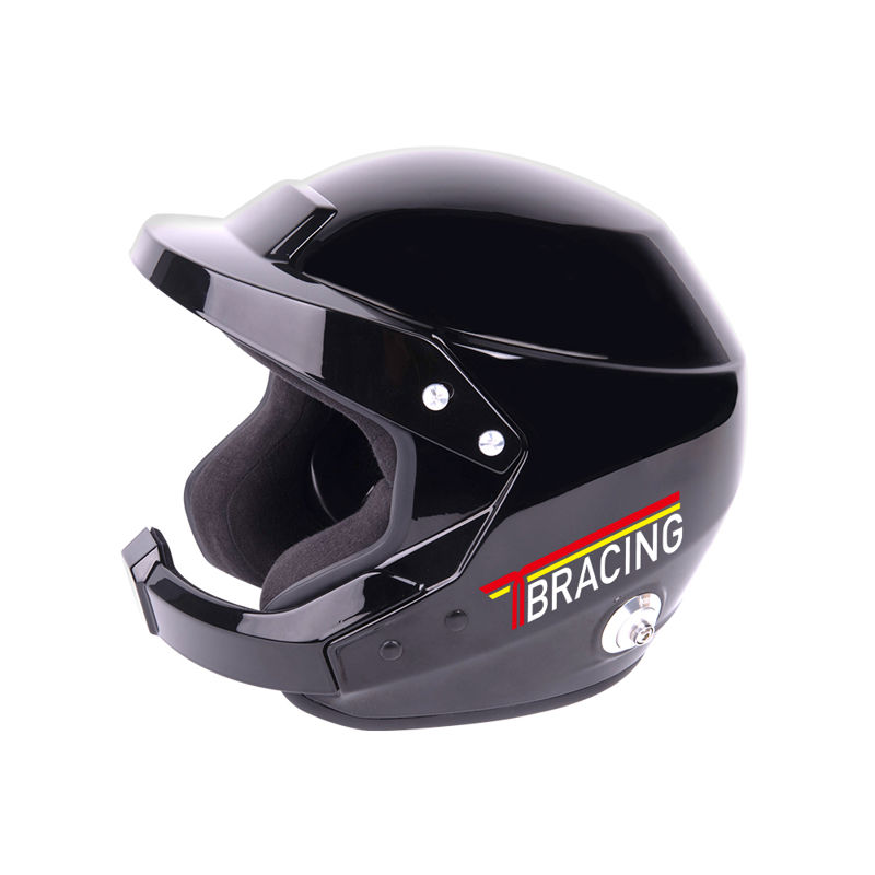 HE-03 3/4 Fiberglass and Kevlar fibers Helmet with chin boom with SCHROTH Hansanchors/pins